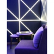 Perfil Atrim Lumiere Led simple 12,7mm cromo 3943