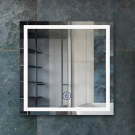 Espejo cuadrado Qualika 80x80 Touch Q1