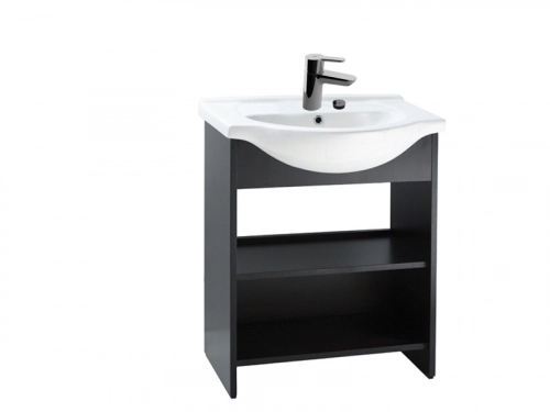 Vanitory Wengue Mesada 65x84x45+Fv Puelo monocomando