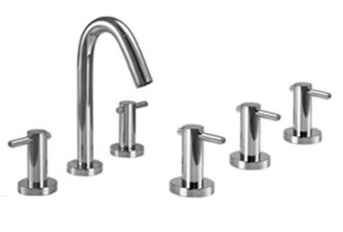 Griferia baño completa Hidromet Fly Lavatorio Bidet