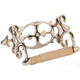Portarollo Ottone grande Victorian Niquel LV09.3