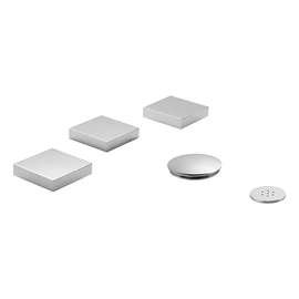 Grifería de bidet FV chalten desagüe soft touch 0295/H4-CR