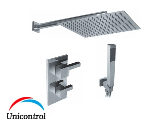 Griferia de baño Hidromet Ducha 2 vias c/duchador cr 3505