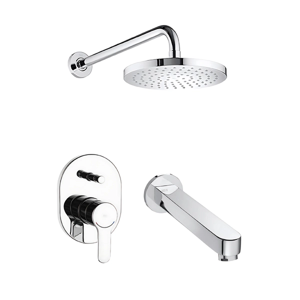 Griferia ducha monocomando con transferencia L20 cromo Roca