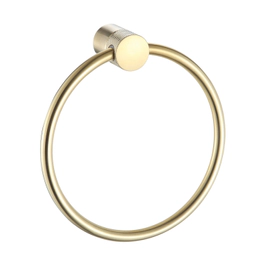 Accesorio de baño Peirano toallero aro Fabric gold 17020g