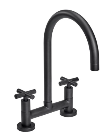 Griferia de cocina Peirano Black Velvet cruz 51-190