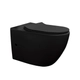 Inodoro largo c/ asiento Peirano Stone negro INO104N-1(B)