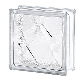 Ladrillo de vidrio Vitroblock Stella incol 19x19 50038
