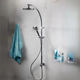 Ducha FV arquis duo II combo con barral 3 funciones 0130.02-CR