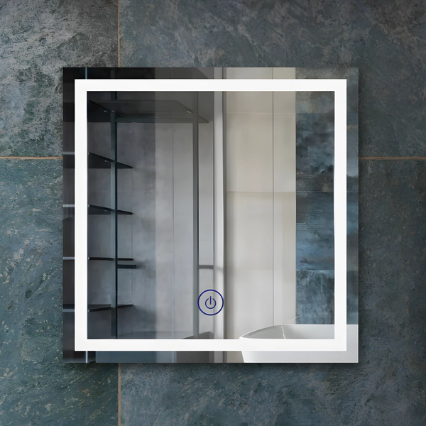 Espejo cuadrado Qualika 80x80 Touch Q1