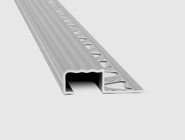 Protector escalon Atrim Aluminio 12,5x20mm 2,5 mts anodizado mate