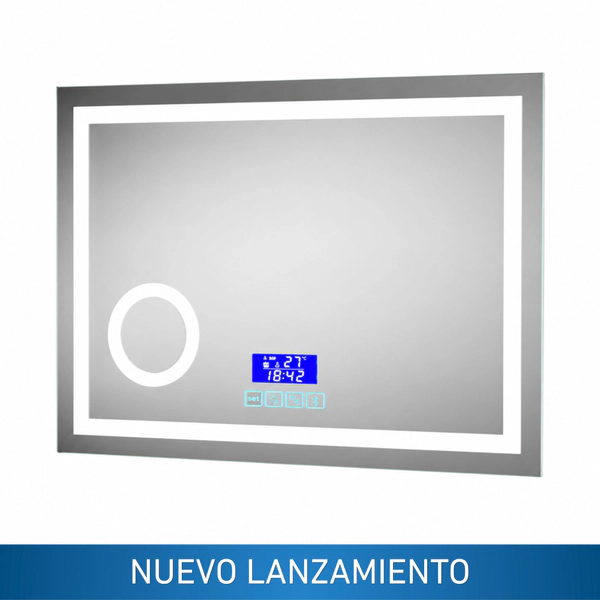 Espejo led 80x80cm Kitchen West PEKIN-80BT