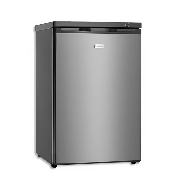 Freezer vertical bajo mesada acero FR55 Vendom