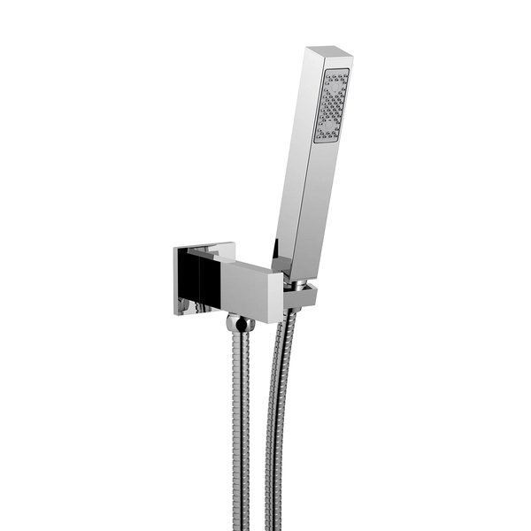 Ducha manual de pared Novum Edge Polished gold