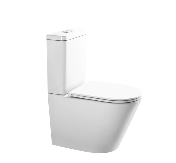 Inodoro largo Piazza Padova c/asiento y deposito c/valvula bco B0900