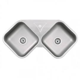 Bacha de cocina Mi Pileta Bajo mesada esquinera 650