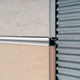 Listello cuadrado cromo brillante 9 mm x 9 mm x 2,45 m Atrim