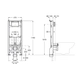 Deposito duplo wc one smart A890078020 Codo de 90 ø / 110 ø