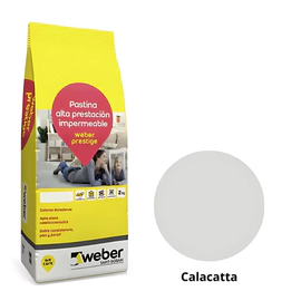 Pastina Weber prestige 2kg calacata 92-1235