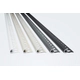 Guardacanto Atrim Aluminio Bullnose anodizado 10mmx2,5 mts Tiza 5568TXT