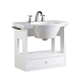 Mueble vanitory Ferrum marina blanco sin mesada MAR-MB-002-BL