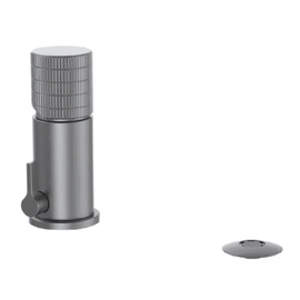 Griferia de bidet Piazza Lounge Art Monoc c/t grafito 10904GF