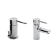 Griferia baño monocomando Vasser Lyra lavatorio+bidet