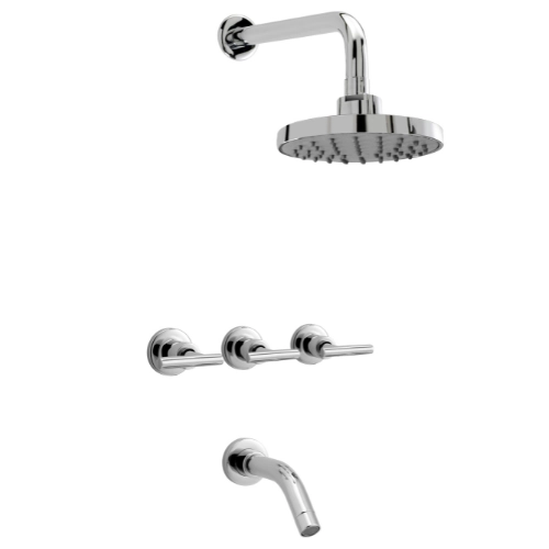 Griferia de ducha Peirano Mallorca c/transferencia 80-131 cr