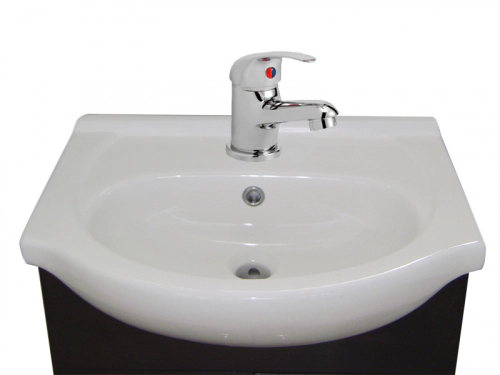 Vanitory Wengue Mesada 55x84x45+Griferia lugo monocomando