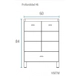 VANITORY SCHNEIDER TERRA MATRIX 60 con mesada
