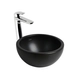 Bacha para baño Ferrum Persis negro satinado PRS-BH-022-VP