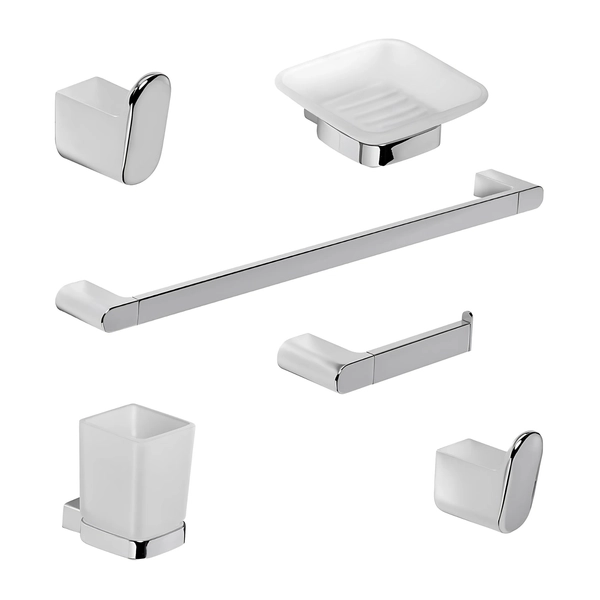 Accesorios de baño Peirano soria set 6 piezas 16006