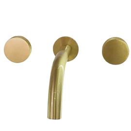 Hidromet griferia lavatorio pared texture gold 9890gold