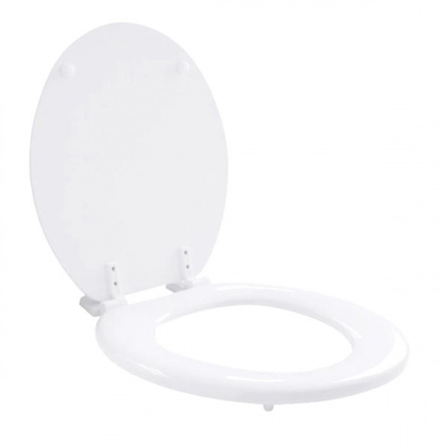 Asiento Florencia D´accord p/inodoro bco herraj nylon NYL030