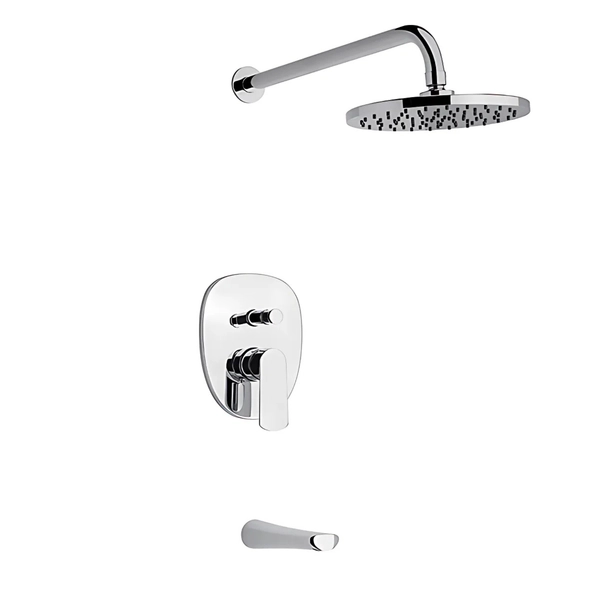 Grifería de ducha FV aromo monocomando con transferencia 0106/D8-CR