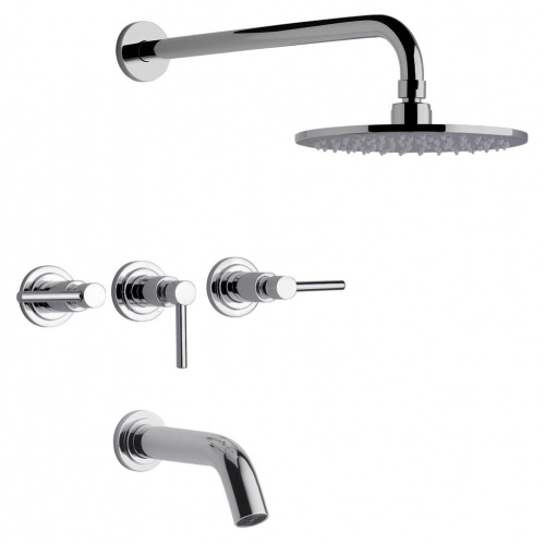 Griferia ducha Fv City 103/88 ctransf cromo