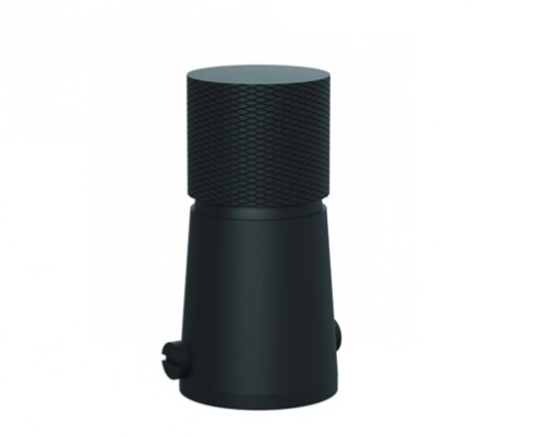 Griferia de bidet Hidromet Texture c/transf black 9802NEGR