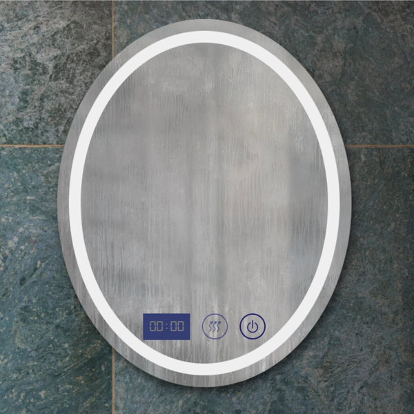 Espejo redondo Qualika 60cm Touch-Desamp-Hora Q2