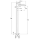 Mezclador Roca L90 monocomando con transferencia A5A2701C00