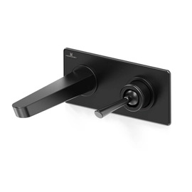 Griferia lavatorio pared monocomando Hidromet Icon black 11180NEGR