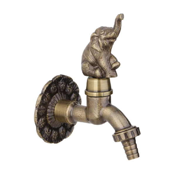 Canilla jardin Hazz Estalgrif Elefante bronce viejo 359/200-16