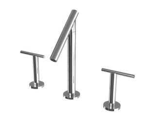 Griferia de Lavatorio Andez Giraffe 3 Ag cromo (500.22)