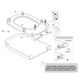 Roca The Gap Asiento y Tapa Inod. Susp