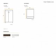 Vanitory Schneider Eco 50Cm Blanco con mesada 3 Ag