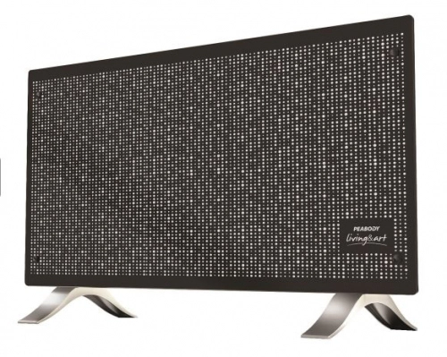 Vitroconvector Plano Negro Peabody 2000W PE-VC20N