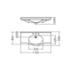 Lavatorio Ferrum Limoges 3 Ag.bco 110cm LIM3F B
