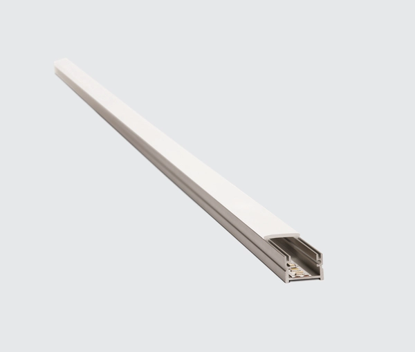 Perfil Atrim Lumiere Led simple 12,7mm cromo 3943