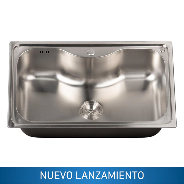 Bacha de cocina lux Kitchen West LUX80/50-SOPAM