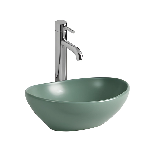 Bacha cuenca fina Ferrum Tori 40X34CM VERDE OLIVA L60KF-VO// TOR-BH-060-VO