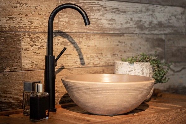 Bacha Fango Semiesfera 35 Cemento Muro SE35CM